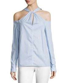 Collingwood Cold-Shoulder Long-Sleeve Top by Rag & Bone at Neiman Marcus